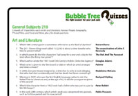 General Subjects 219 General Subjects 219